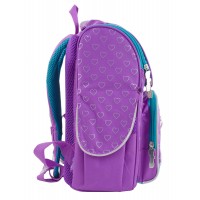 Рюкзак шкільний каркасний 1 Вересня H-11 Sofia purple, 34*26*14