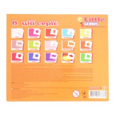 Набор детских карточек "Цвета и формы", 15 шт в наборе (укр)