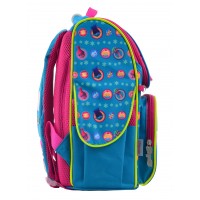 Рюкзак шкільний каркасний 1 Вересня H-11 Trolls turquoise, 33.5*26*13.5
