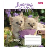 Зошит А5 18 Кл. 1В Hug Your Cat
