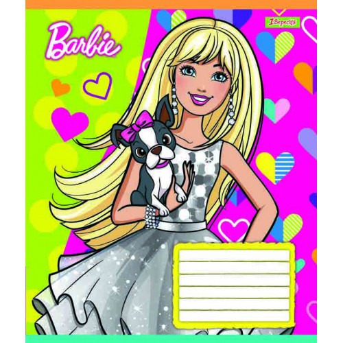 А5/12 лин. 1В Barbie World, тетрадь ученич. 762906