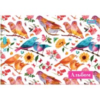 Альбом для малювання А4 28л / 120 скоба, з перфорацією (д)