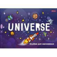 Альбом для малювання А4 12 1B Скоба з Перфорацией (Х)
