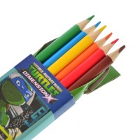 Олівці кольорові 1 Вересня 6 колNinja Turtlesl