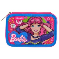 Пенал твердий 1Вересня подвійний HP-01 "Barbie"