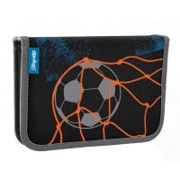 Пенал твердий одинарний без клапана 1Вересня НР-02 "Team football"