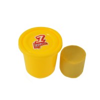 Пластилінова паста "Веселе тісто", 60гр жовта