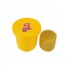 Пластилінова паста "Веселе тісто", 60гр жовта 540467