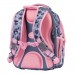 Рюкзак шкільний 1Вересня S-107 "Purrrfect", рожевий/сірий 552001