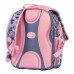 Рюкзак шкільний 1Вересня S-107 "Purrrfect", рожевий/сірий 552001