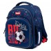 Рюкзак шкільний каркасний 1Вересня S-106 Football синій 552344