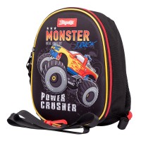 Рюкзак дитячий 1Вересня K-43 "Monster Track", чорний