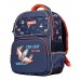 Рюкзак шкільний напівкаркасний 1Вересня S-105 Space синій 556793