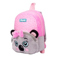Рюкзак дитячий 1Вересня K-42 "Koala", рожевий/сірий