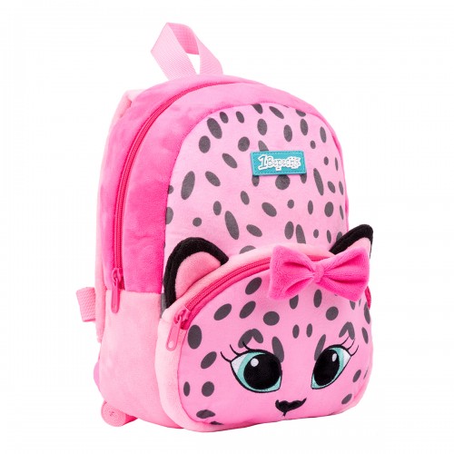 Рюкзак дошкільний 1Вересня K-42 Pink Leo, рожевий 557880