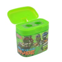 Точилка подвійна з кришкою "TMNT"