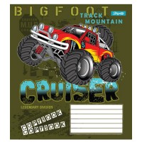 А5 / 12 кос. без д / л 1В MONSTER TRUCKS, зошит учнів.