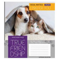 А5/36 кл. 1В TRUE FRENDSHIP, зошит дя записів