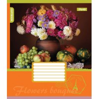 А5/48 кл. 1В FLOWERS BOUQUET, зошит для записів