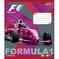 Тетрадь А5 18 Лин. 1В Formula1