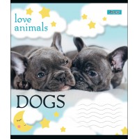 Зошит А5 18 Лін. 1В Love Animals