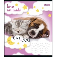 Зошит А5 24 Кл. 1В Love Animals