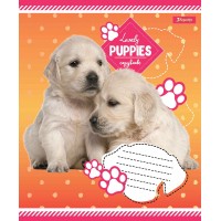 Зошит А5 18 Кл. 1В Lovely Puppies