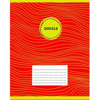 Зошит А5 12 Лін. 1В Doodle