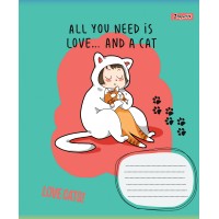 А5/24 лін. 1В Love cats, зошит учнів.