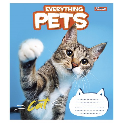 А5/36 лін. 1В Everything pets, зошит для записів 765954