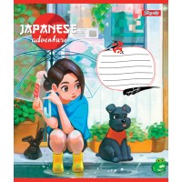 Зошит для записів 1В Japanese adventure 36 аркушів клітинка