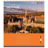 Зошит для записів 1В New city voyage А5 36 аркушів клітинка