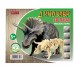 Набор 3D пазл динозавр "Triceratops", деревянный. 952872