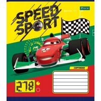 А5/12 кл. 1В Cars_Speed_Sport -17 тетрадь ученич.