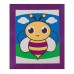 Набір для творчості 1Вересня Бджілка аплікація фольгою 954559
